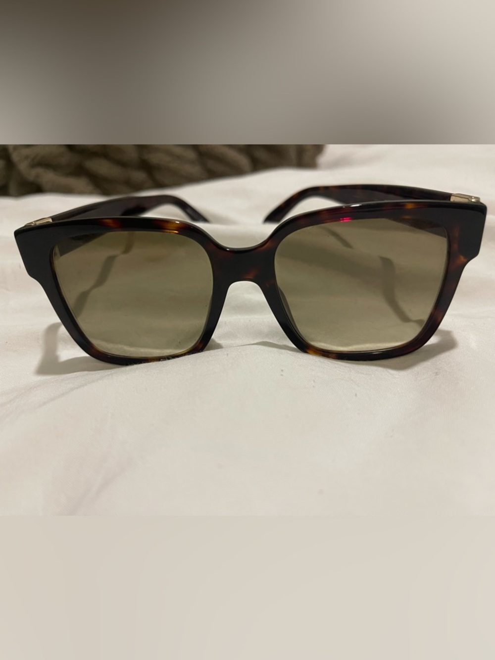 Givenchy Tortoiseshell Sunglasses with Brown Lenses
